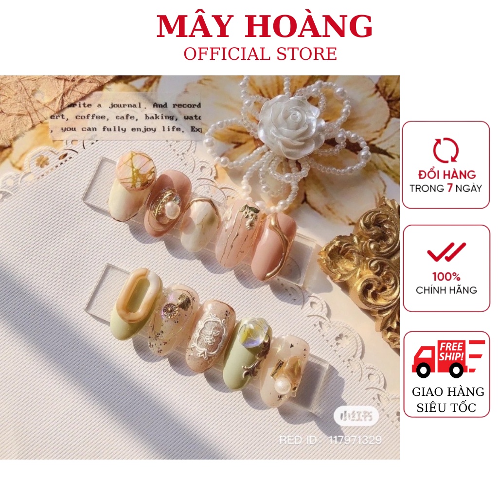 Thanh gắn móng mẫu nail