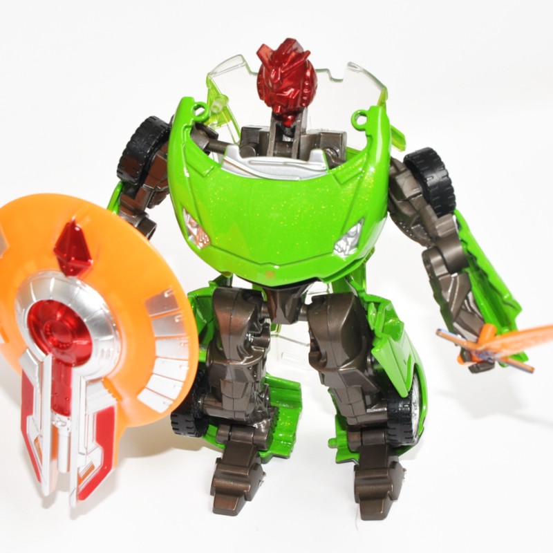COMBO 02 Ô tô biến hình Transformer - BLU-GREEN