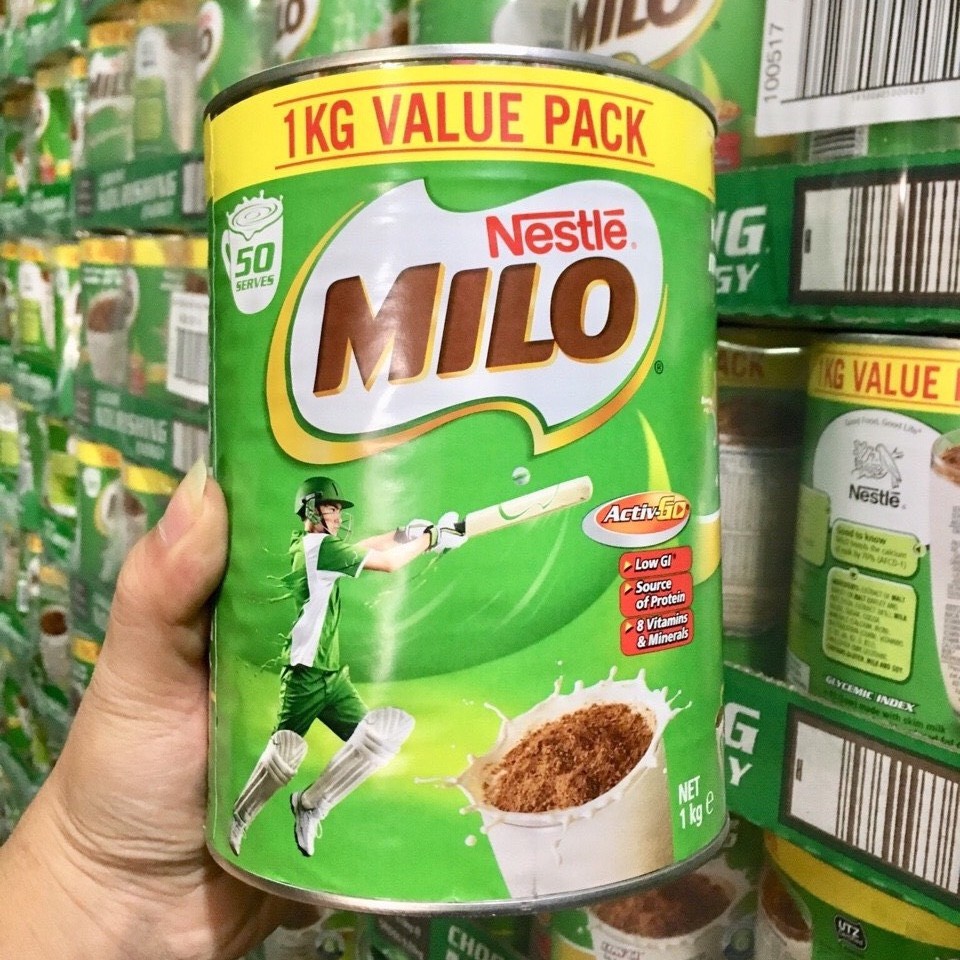 Sữa Bột Cacao Milo Úc 1KG - Date T1/2022