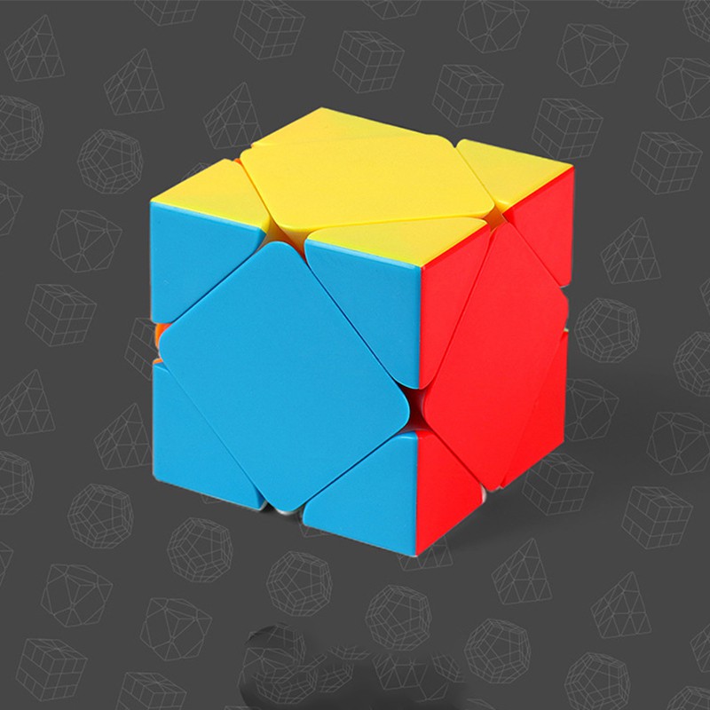 Đồ chơi Rubik Moyu Skewb Stickerless - Rubk Biến Thể Giúp Phát Triển IQ