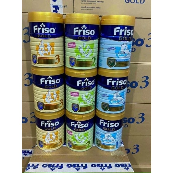 sữa Friso gold nga số 1.2.3 (800)g