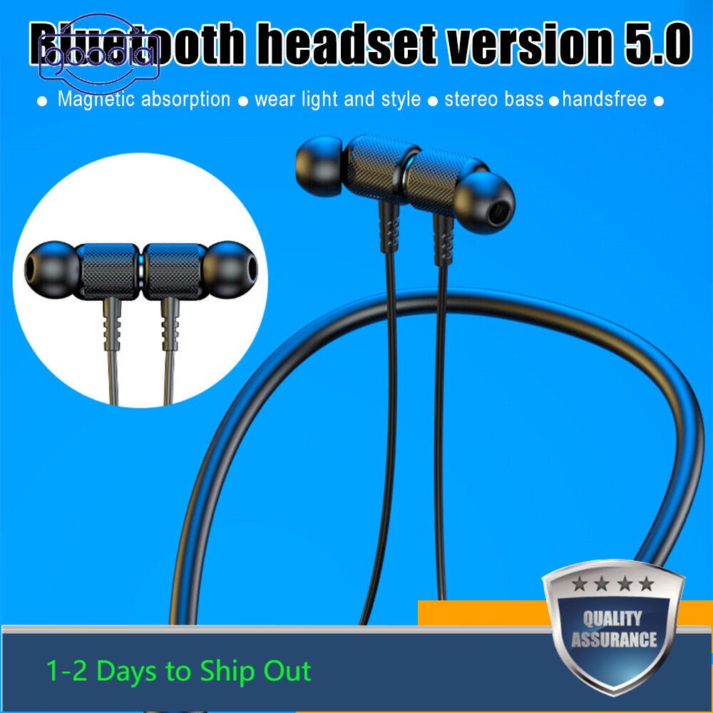 Tai Nghe Bluetooth 5.0 Không Dây Đeo Cổ Có Nam Châm