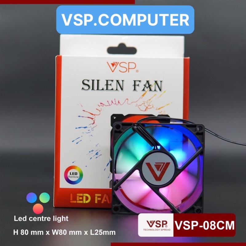 < NEW > Fan Case VSP-08CM LED (8cm)