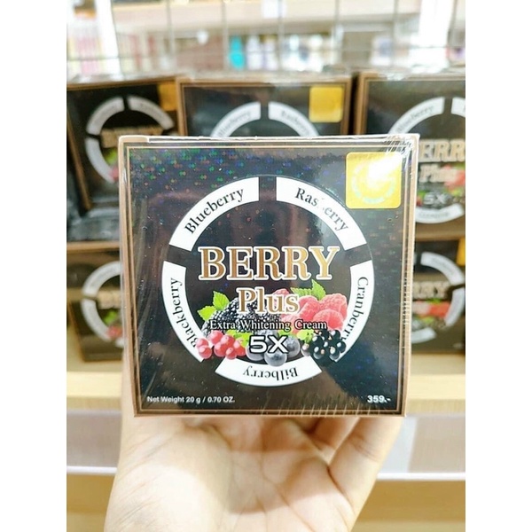 KEM NÁM TRÁI CÂY BERRY PLUS THÁI LAN