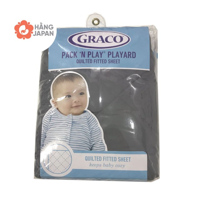 Chăn trần bông Stone Grey AP60SNG cho bé - Phụ kiện Graco PNP