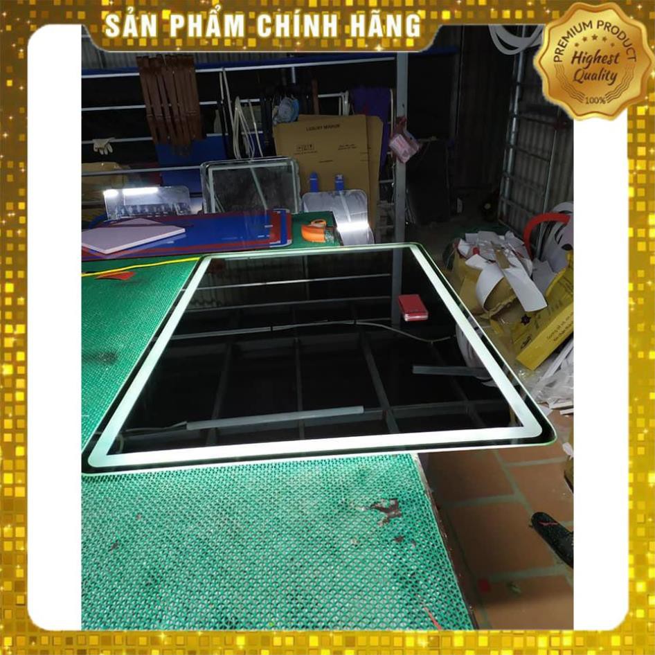 [Giá Hủy Diệt] 💎 Size 50x70 cm 💎 Gương Đèn LED Phun Cát Phòng Tắm Cảm Ứng Tích Hợp Sấy Kính Thông Minh 💎 089.88.999.44 💎