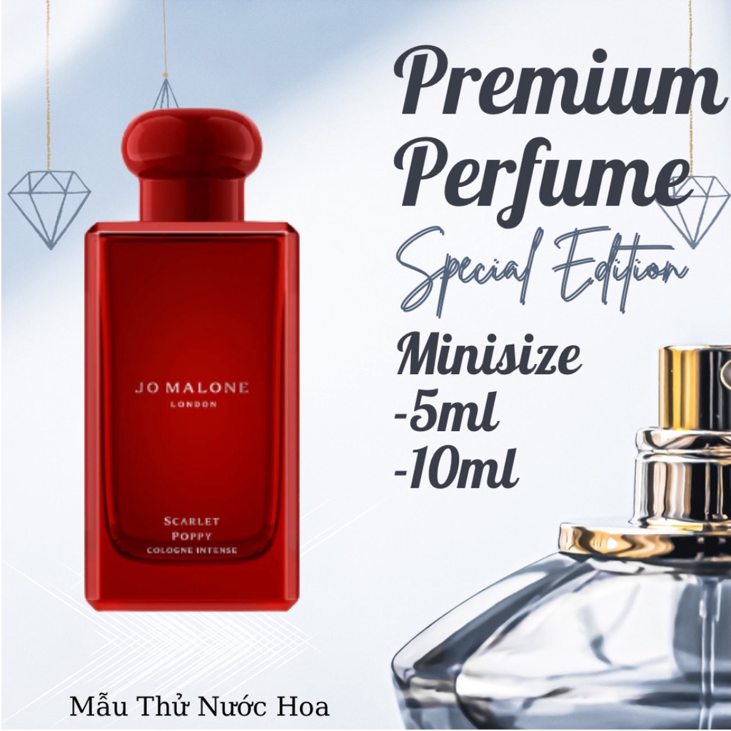Nước Hoa Jo Malone Scarlet Poppy Cologne Intense 5ml/10ml/20ml