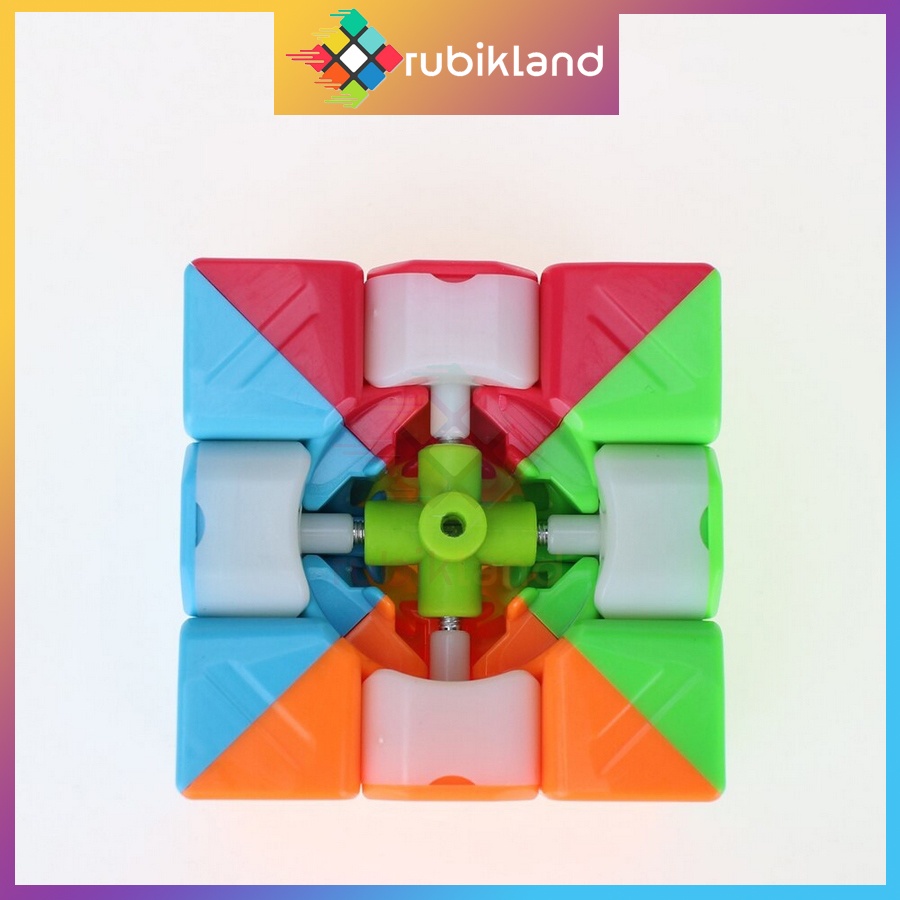 Rubik 3x3 QiYi Warrior S Stickerless Rubic 3 Tầng Không Viền Đồ Chơi Trí Tuệ