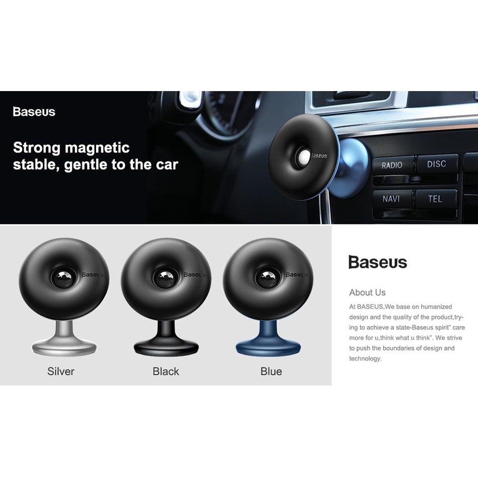 Giá để điện thoại trên ô tô xe hơi xoay 360 Baseus Bracket - Huco Việt Nam