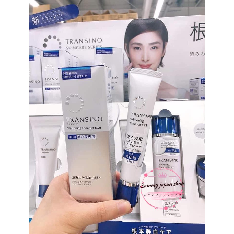 [Chính Hãng✅]Tinh chất dưỡng trắng  hỗ trợ trị nám Transino Whitening Essence EXII 50g