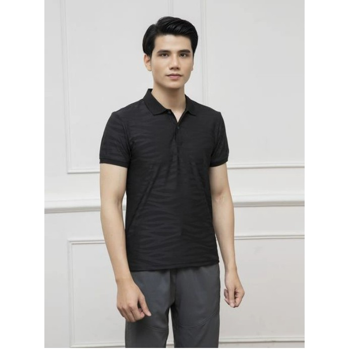 Áo thun polo nam Aristino tay ngắn chất polyester dáng Slim fit APS020S1