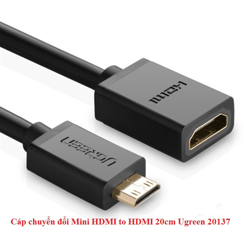 Cáp chuyển đổi Mini HDMI sang HDMI Ugreen 20137