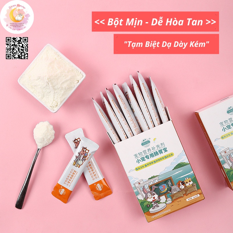 Men tiêu hóa Jessie cho Hamster, thỏ, bọ, sóc, Chinchilla,...