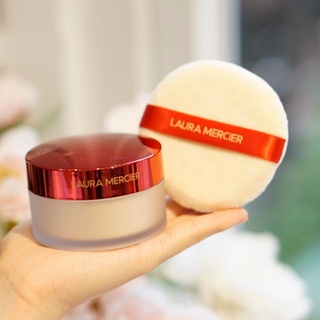Set Phấn Phủ Bột Laura Mercier Translucent Loose Setting Powder + mút phấn [Nika Cosmetics]