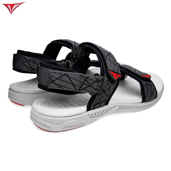 [Fullbox] Giày Sandal Nam Việt Thủy Quai Ngang Xám - VT03