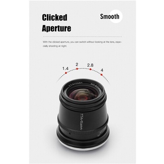 Ống Kính TTArtisan 17mm f/1.4 Dành Cho Máy Ảnh Fujifilm Chính Hãng