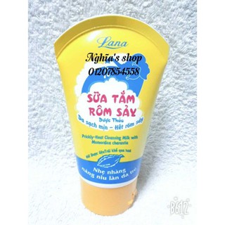 Sữa tắm trị rôm sảy Dược Thảo Lana 100g