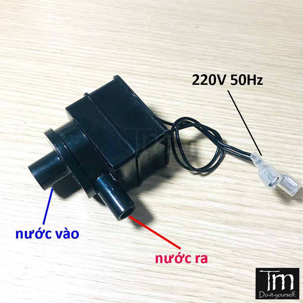 Bơm Nước Chìm Bể Cá Mini Điện 220V Bơm 80Cm