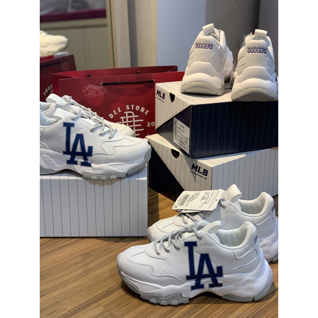 Giày Thể Thao Sneaker Nam Nữ MLB LA Big Ball Chunky Dodgers - Deestore VN