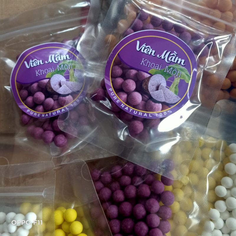 100gr viên mầm mệt đủ vị handmade