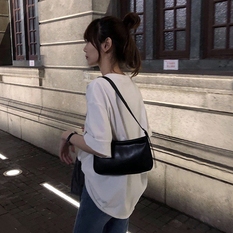 Túi đeo vai chất liệu da PU kiểu dáng thời trang cho nữ | BigBuy360 - bigbuy360.vn