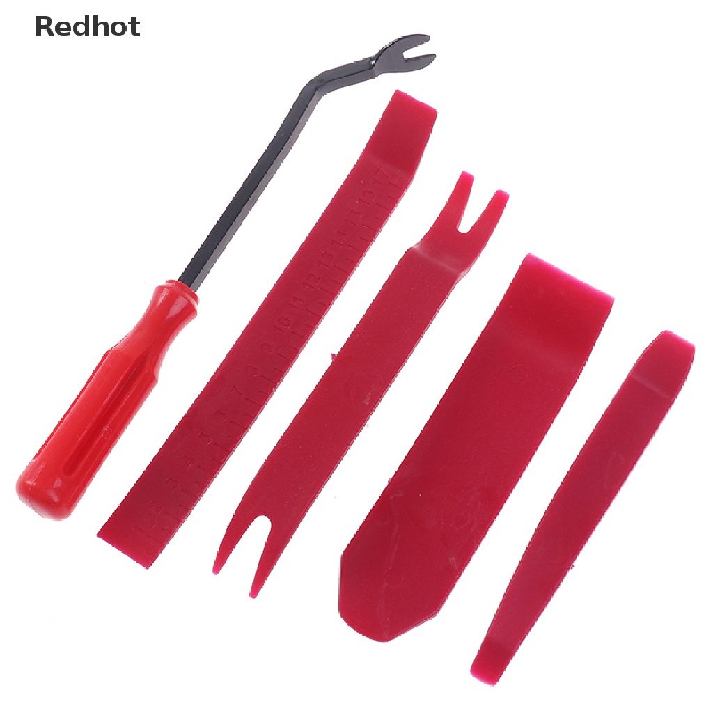 Bộ 5 dụng cụ tháo cửa xe ô tô bằng nhựa thiets kế mới tiện lợi để sử dụng