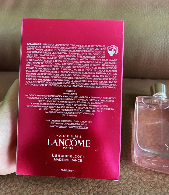 Nước hoa lancome miracle 100ml fullbox