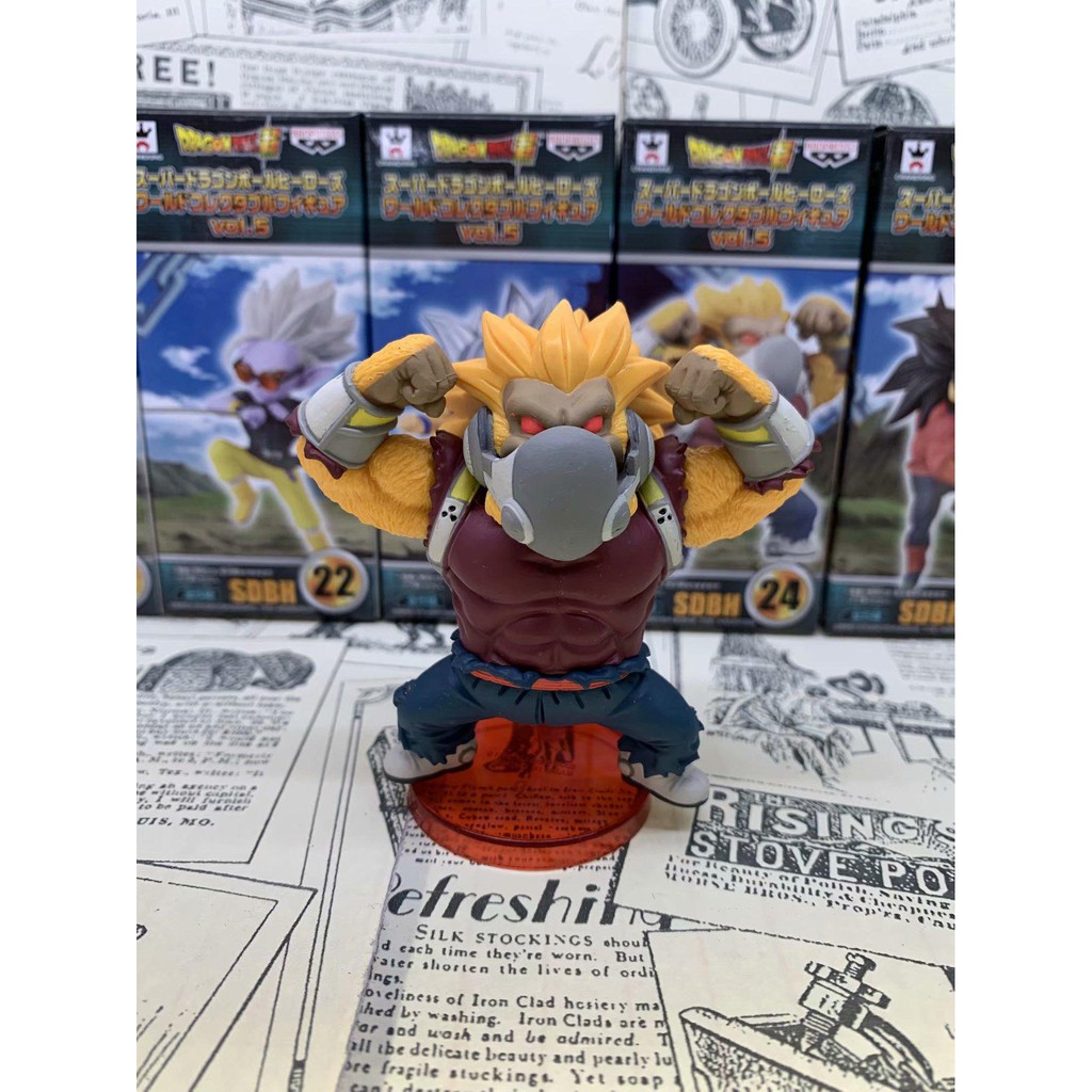 Mô hình Dragon Ball – Figure anime - Siêu ngầu cùng bộ 5 nhân vật Goku Super Hero siêu đẹp