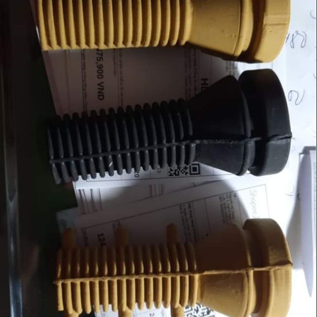 Combo 40 núm cao su vặt lông chó, đk 32cm màu vàng