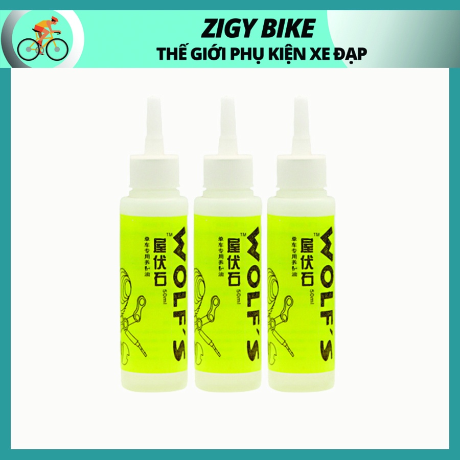 Dầu tra xích xe đạp, dầu tra xích ZIGY BIKE loại tốt 50ml