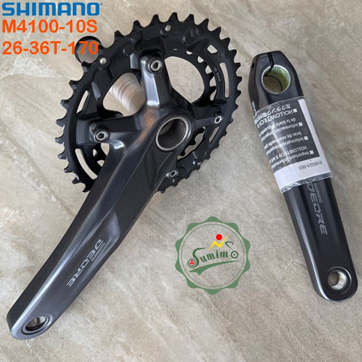 Giò dĩa SHIMANO Deore FC-M4100-26/36T-170mm - Chính hãng