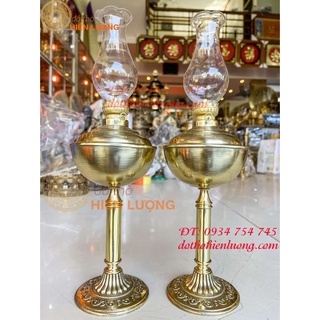 Đèn dầu bằng đồng thờ cúng