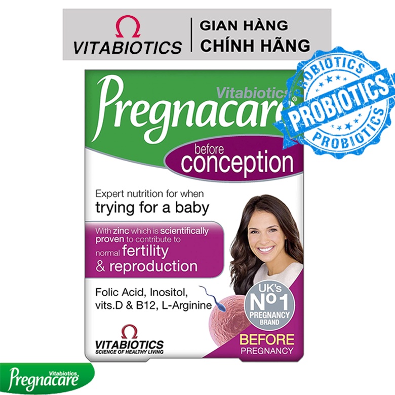 Vitamin pregnacare before conception pregnacare for her hàng hính hãng UK