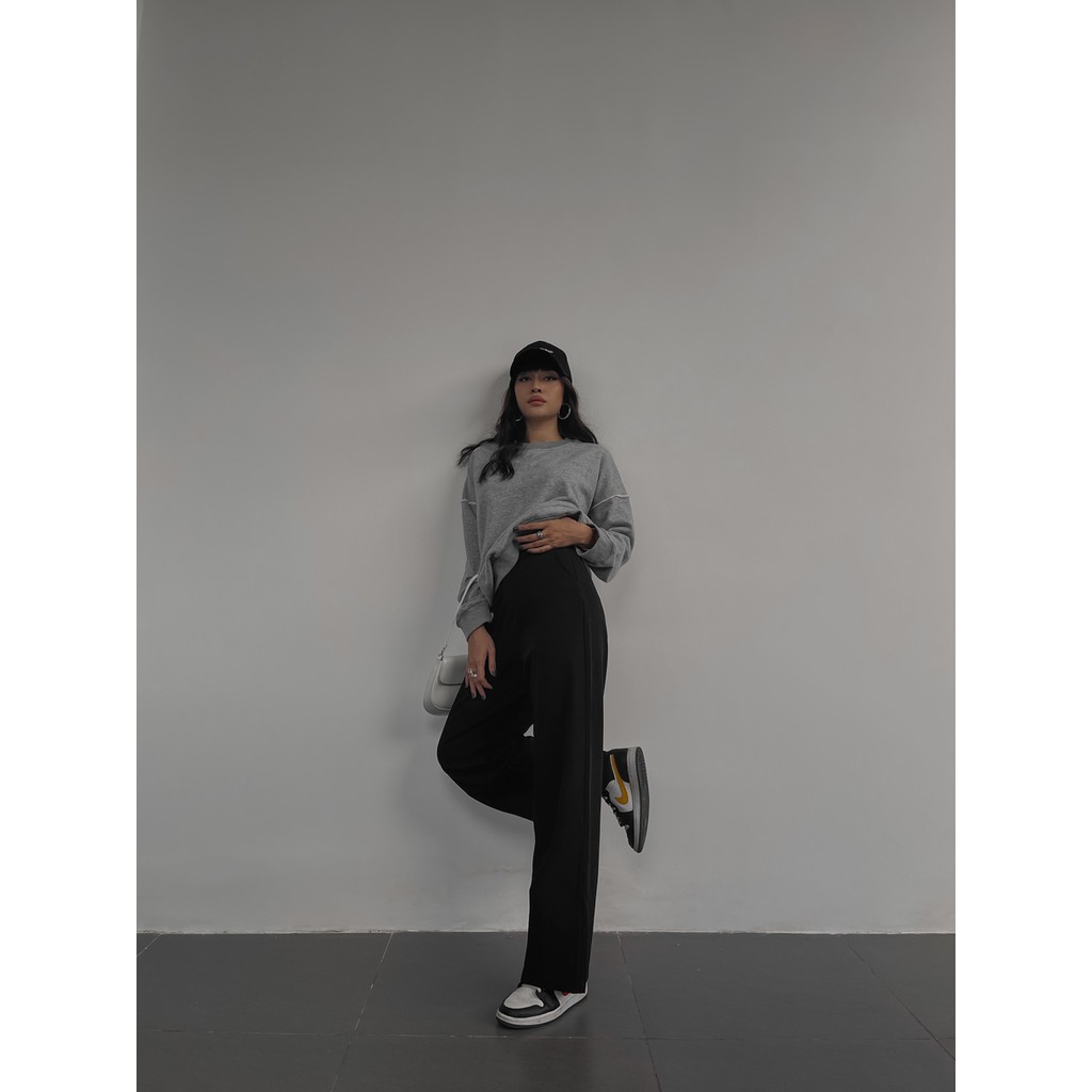 là min - Áo Raw-Cut Sweatshirt | BigBuy360 - bigbuy360.vn