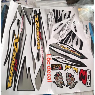 Tem rời xe Wave110 mẫu lửa đen ❤️