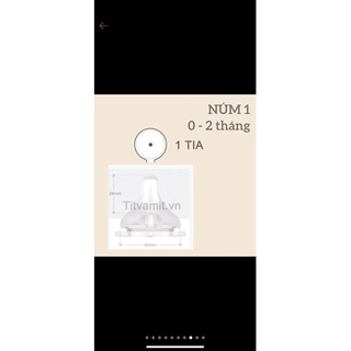 (Giá 1 cặp) Núm ty Moyuum Hàn Quốc số 1-4