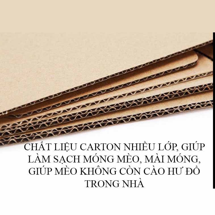 Miếng cào móng cho mèo cao cấp dầy - Bàn cào móng 011