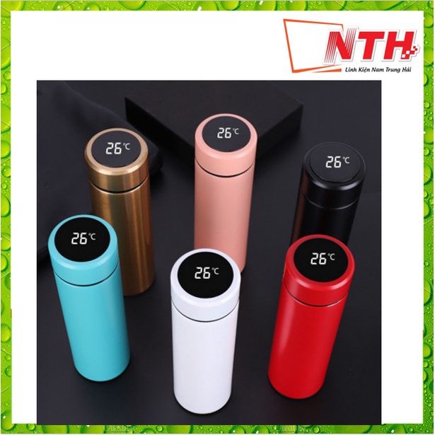 BÌNH GIỮ NHIỆT 450ML CÓ LED BÁO NHIỆT ĐỘ