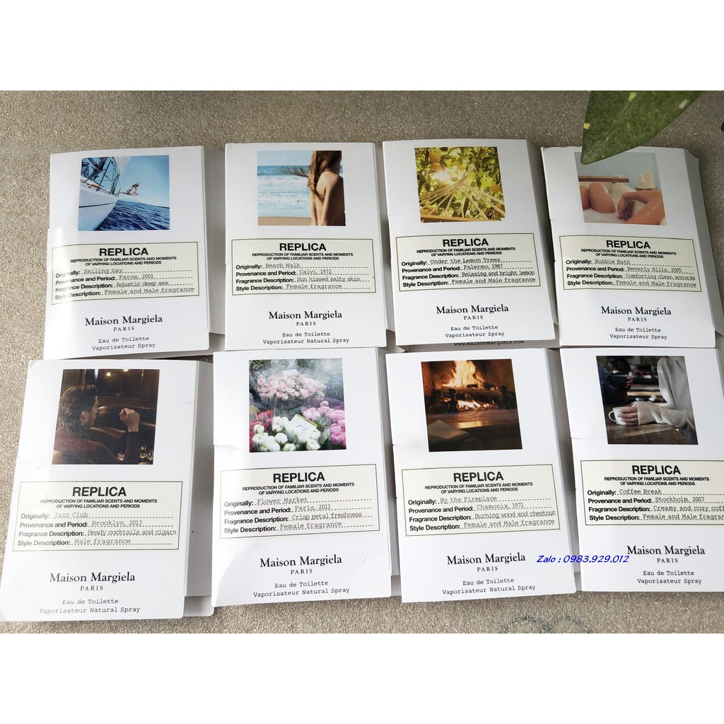 Tổng hợp Nước hoa Replica Maison Margiela