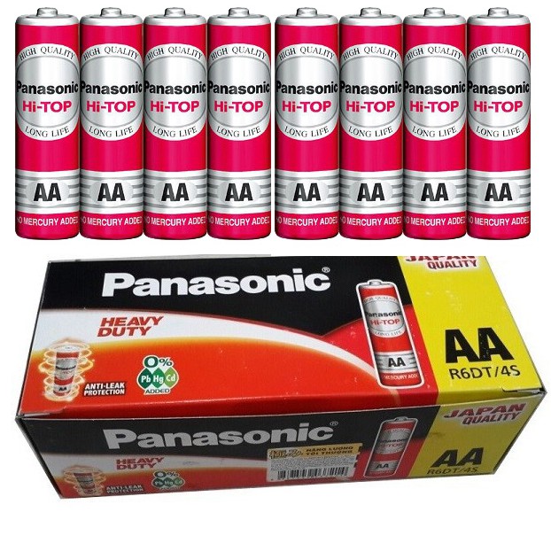 Hộp 60 Viên Pin Panasonic AA R6UT/4S