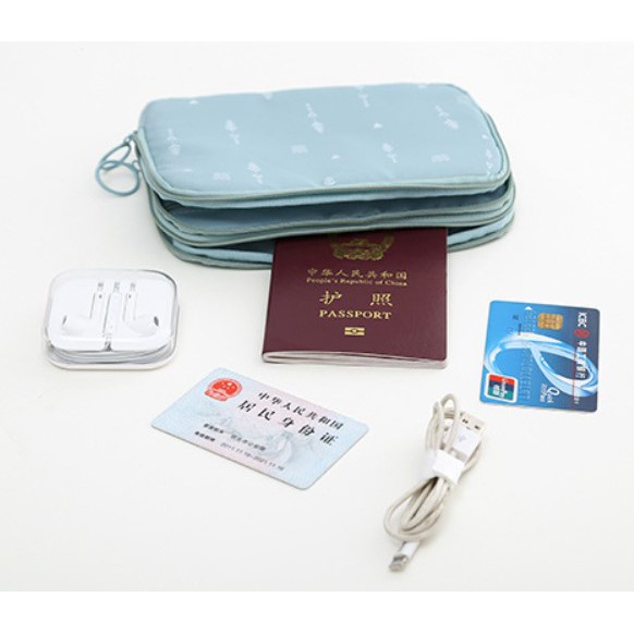 D-Pocket Ví đựng Passport hộ chiếu cá nhân du lịch, điện thoại và các loại thẻ giá rẻ