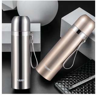 Bình giữ nhiệt INOX 304 500ML, bình nước du lịch,bình nước inox chống gỉ, -F16