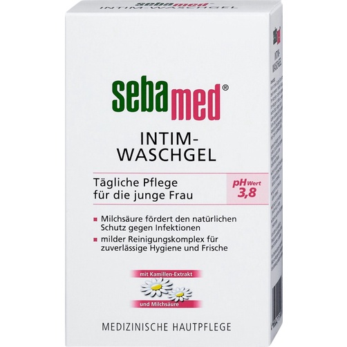 [NỘI ĐỊA ĐỨC] Dung dịch vệ sinh phụ nữ Sebamed pH3.8 Feminine Intimate Wash 200ml