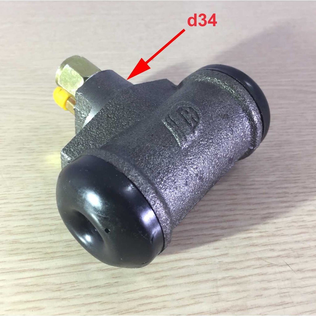 Bơm dầu phanh bánh Sau, heo thắng, xi lanh bơm dầu thắng xe Vinaxuki 1 tấn. Mã SP BJ130 loại có xả gió