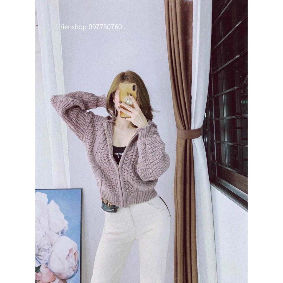 Áo khoác nữ mùa đông, áo khoác len nữ dây kéo chất cực đẹp form chuẩn dễ dàng phối đồ hàng cao cấp loại 1 | BigBuy360 - bigbuy360.vn