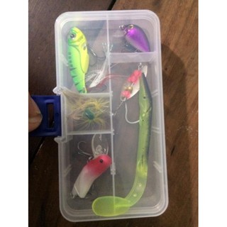 Combo mồi câu lure đồ đủ mồi