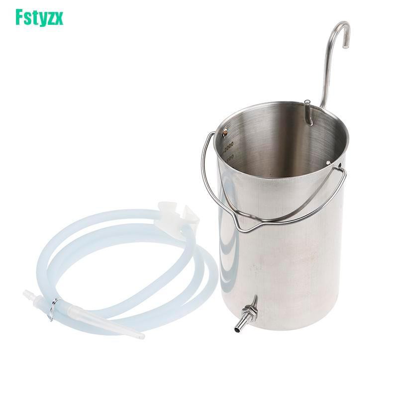 Bộ dụng cụ thải độc đại tràng bằng cà phê Enema bằng thép không gỉ chuyên dụng