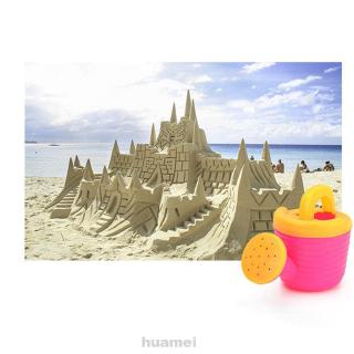 9pcs/Set Toy Set Beach Colorful Funnel Gifts Glasses Kettle Plastic Seaside Simulation Random Color