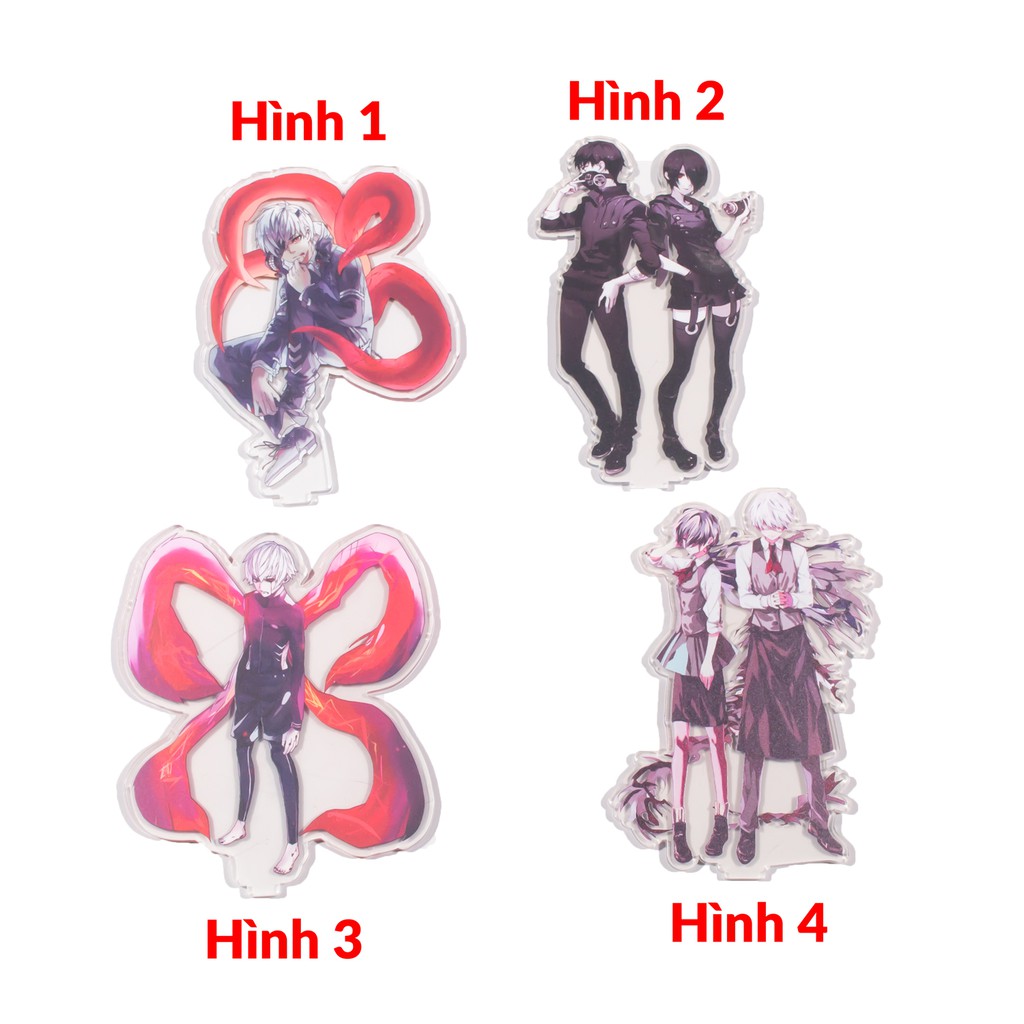 [thanh lý bán lỗ]Standee Tượng Mica Anime 15cm - Tokyo Ghoul [AAM] [PGN20]