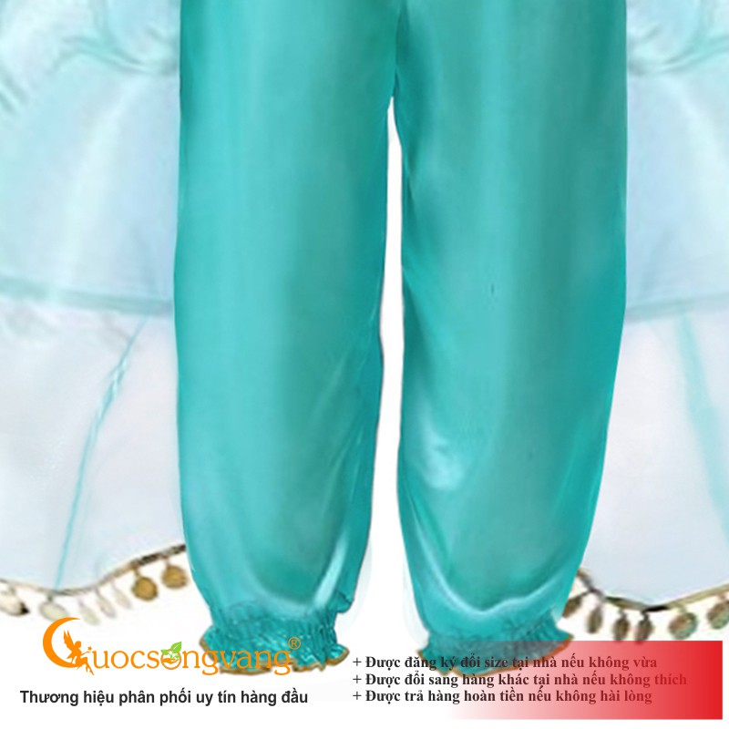 Bộ đồ công chúa Jasmine bộ đồ bé gái dễ thương GLSET039 Cuocsongvang